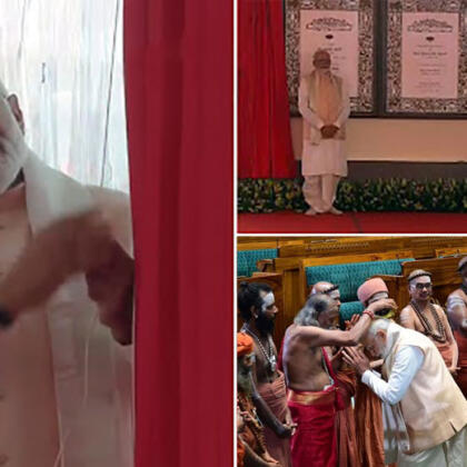 New Sansad Bhavan Inaugurated By Pm Modi